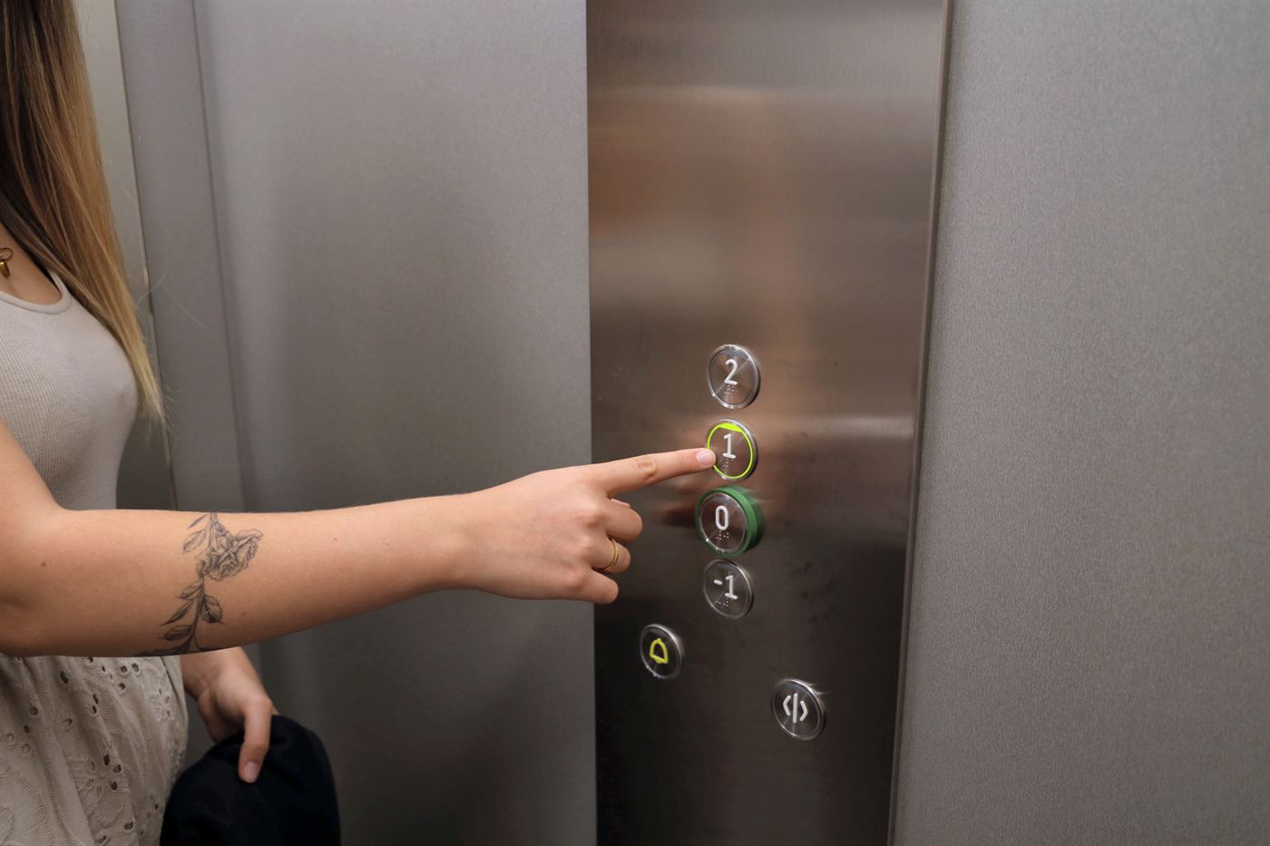 Lift in the building
