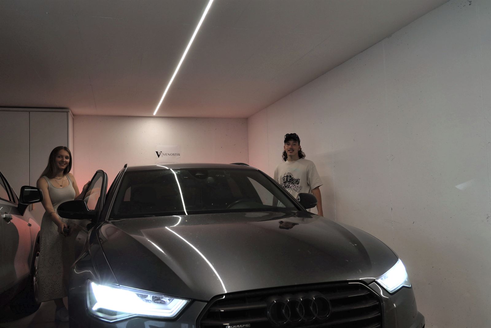 Free private parking